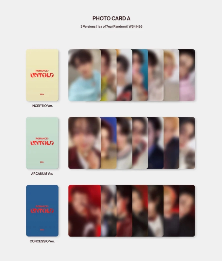 Enhypen 2nd Album - Romance : Untold | Random Version