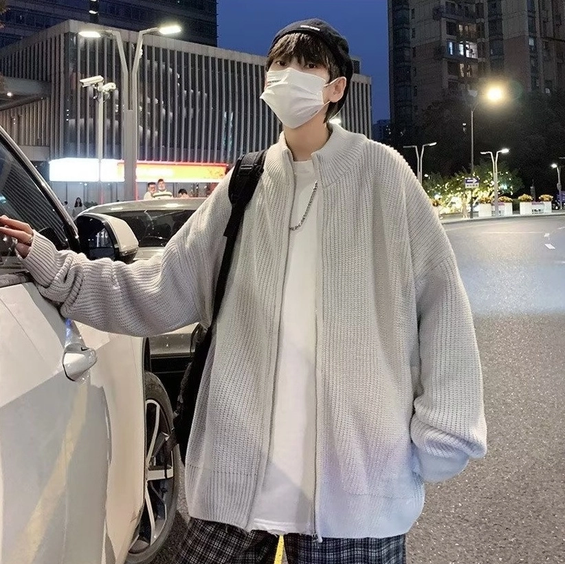 ☆韓国☆［ESCAPEFROM］Look at the star Long Sleeve 2C M,L Men Top Casual Five-quarter Sleeves Korean Style Regular
