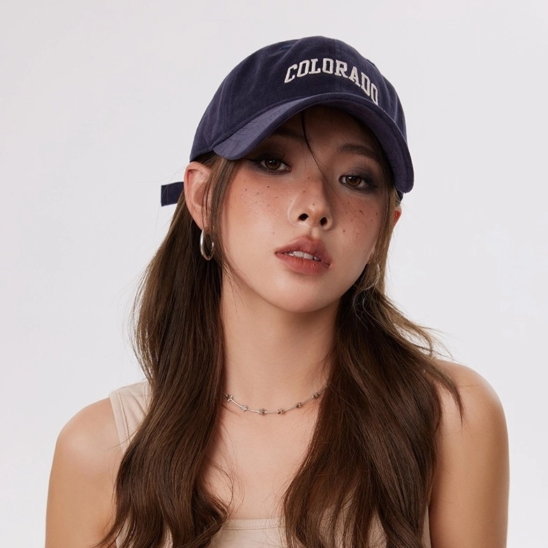 RACAL キャップ blackpink Rosie era baseball Navy Blue “COLORADO” Baseball Cap | Rose - BlackPink