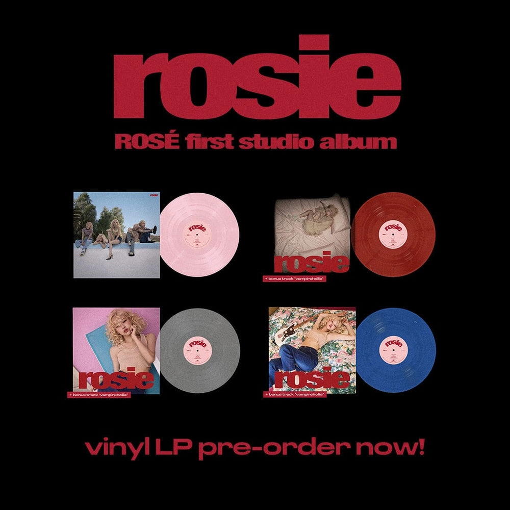 ROSE ROSIE LPレコード　アルバム rosie 【初回生産限定盤】 : ROSE (BLACKPINK) | HMV&BOOKS