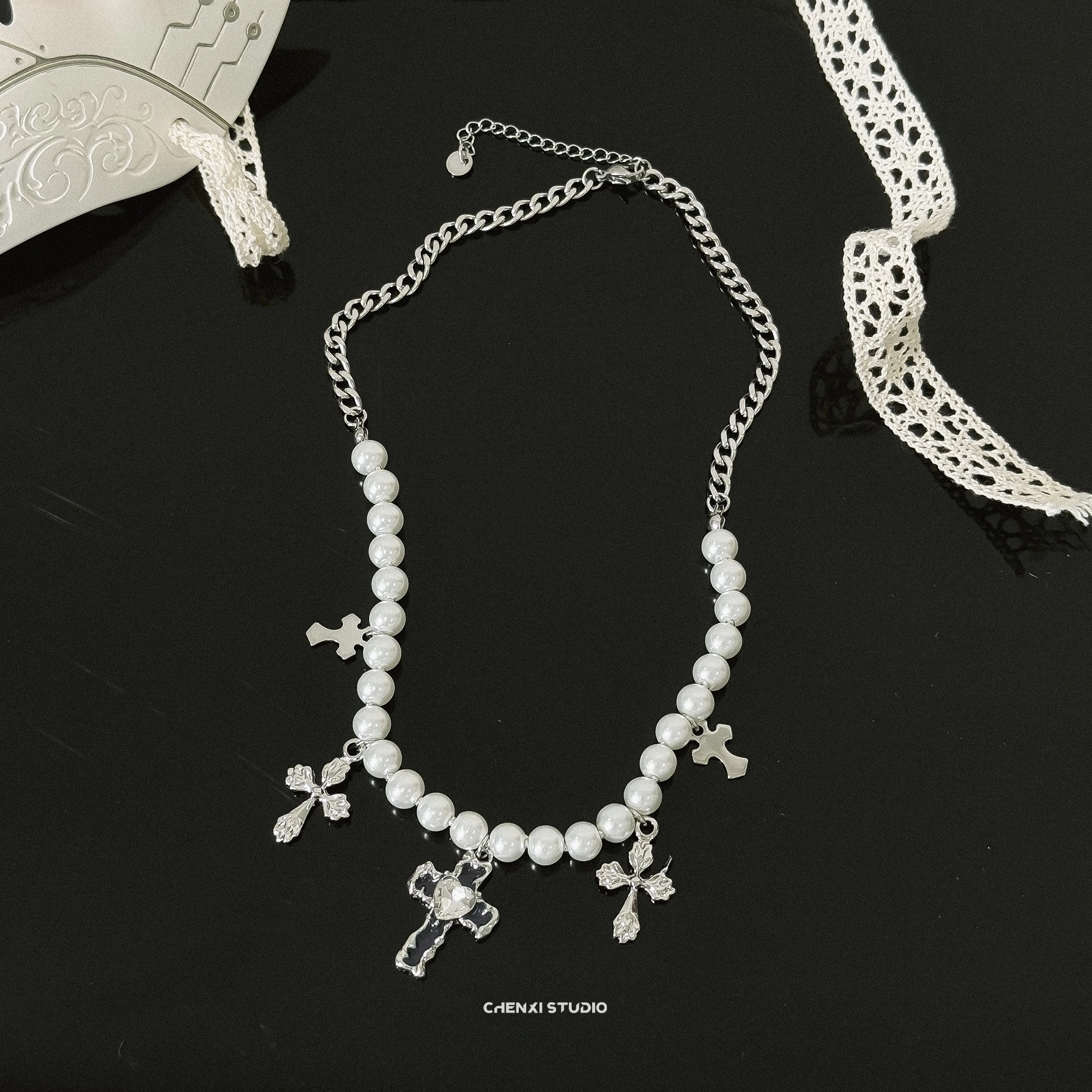 [PRIMAUTE] 韓国☆IU着用☆[SILVER925] PEARL NECKLACE Designer fashion, Seoul-fully created | W Concept
