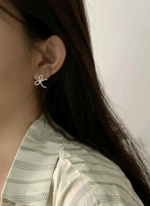 [Blackmuse] BLACKPINKジス着用☆crystalpearlmixeddrop earring Freshwater Pearl Advanced Crystal Drop Earrings (Kara