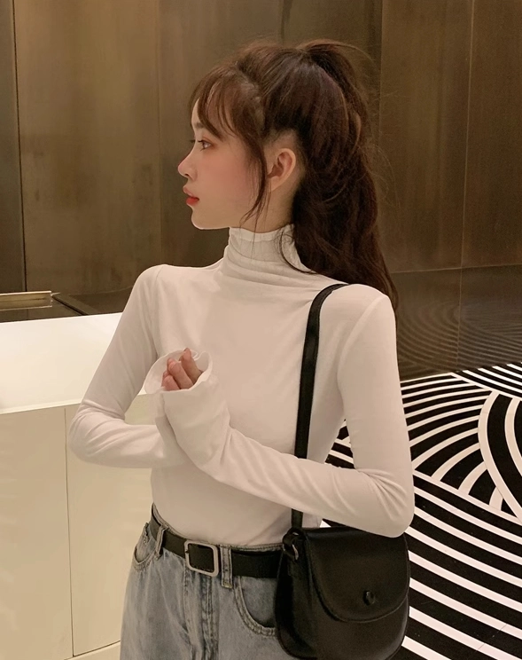 White Turtle Neck Top | Lisa - BlackPink - Fashion Chingu White Turtle Neck Top | Lisa - BlackPink - Fashion Chingu