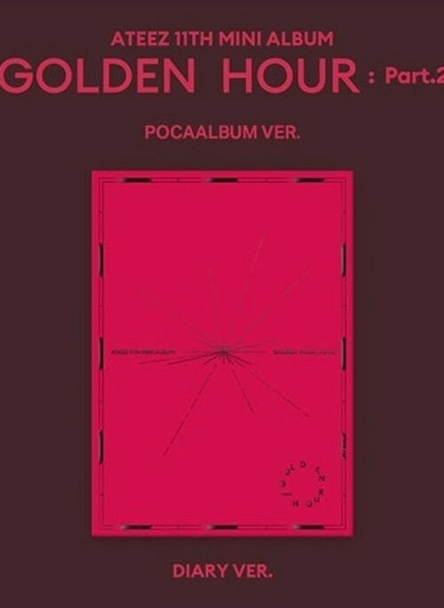 ATEEZ 11th Mini Album – GOLDEN HOUR : Part.2 | POCA Album, Diary version