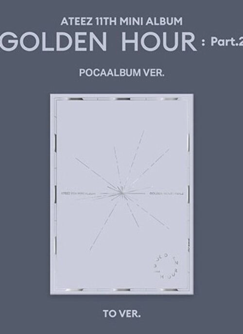 ATEEZ 11th Mini Album – GOLDEN HOUR : Part.2 | POCA, TO version