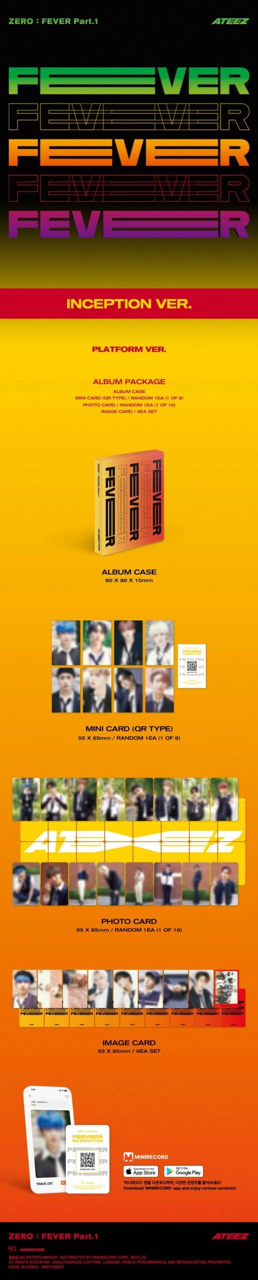 ATEEZ Album - ZERO : FEVER Part.1 | Platform, INCEPTION