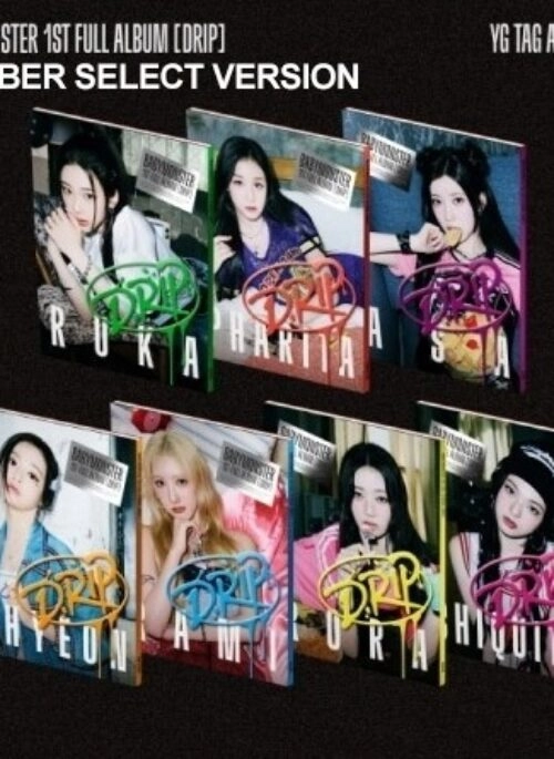 BabyMonster 1st Album - DRIP | Binder Version - Fashion Chingu