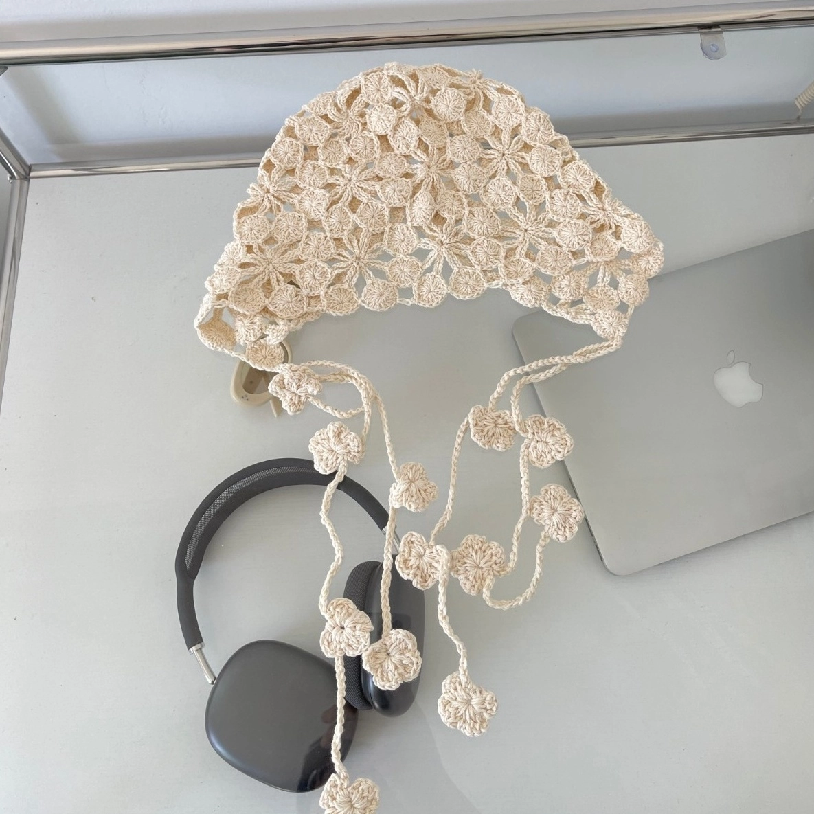 LE SSERAFIM ルセラフィム CROCHET HAT LE SSERAFIM] crochet hat – hiswanwholesale