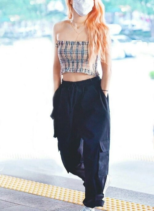 Black Drawstring Hip-Hop Pants | Solar – Mamamoo