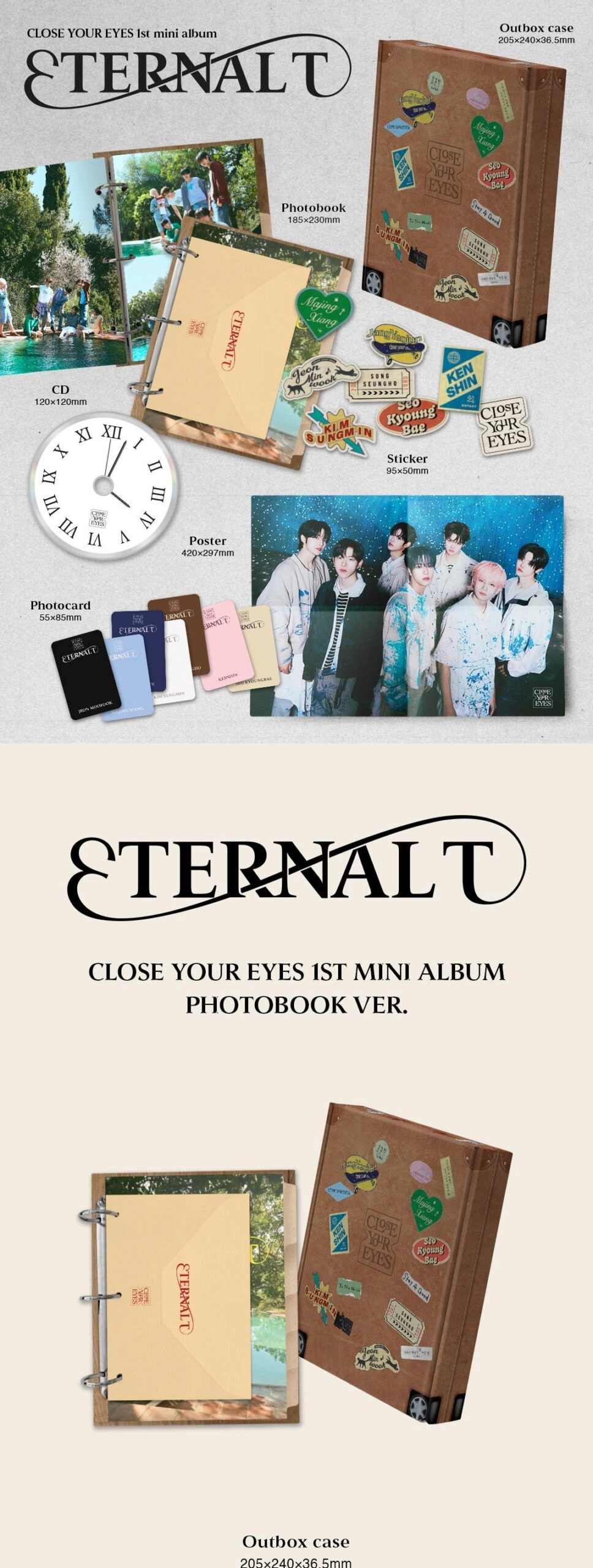 CLOSE YOUR EYES ETERNALT CD サイン ギョンべ Amazon.com: CLOSE YOUR EYES ETERNALT 1st Mini Album