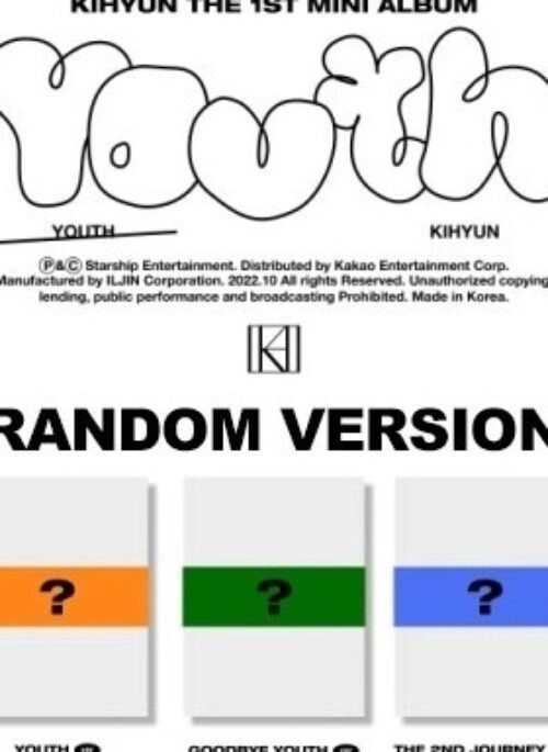 KIHYUN 1st Mini Album - YOUTH | Random version