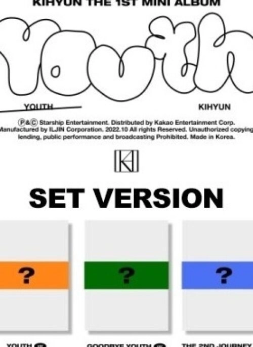 KIHYUN 1st Mini Album - YOUTH | Set version
