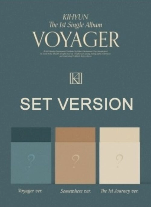 KIHYUN 1st Single Album – VOYAGER | Set version