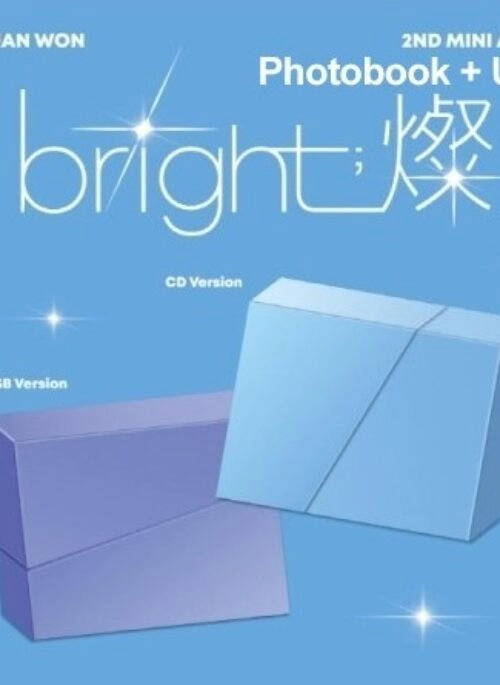 LEE CHAN WON 2nd Mini Album – bright 燦 | Photobook, USB