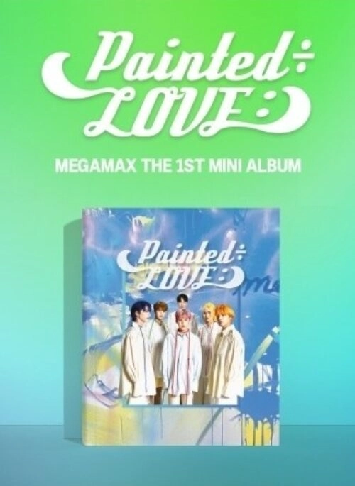 MEGAMAX 1st Mini Album – Painted÷LOVE: | Blue version