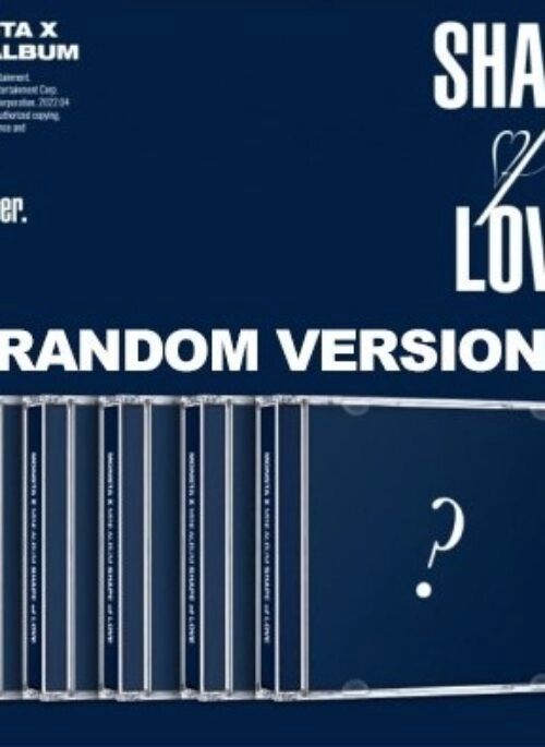 MONSTA X 11th Mini Album - SHAPE of LOVE | Jewel Case, Random version