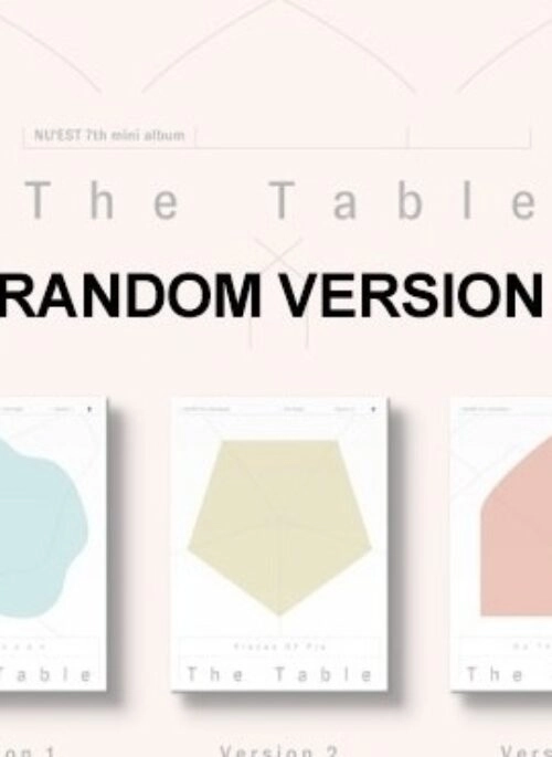 NU’EST 7th Mini Album – The Table | Random version
