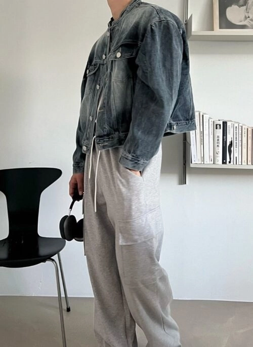 Premium Short Denim Jacket Trendy Style