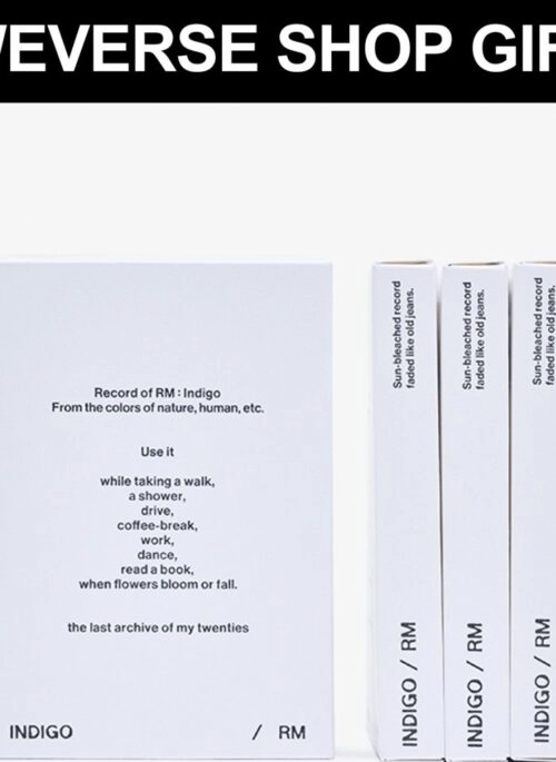 RM Solo Album – Indigo | Weverse Albums, Postcard Edition