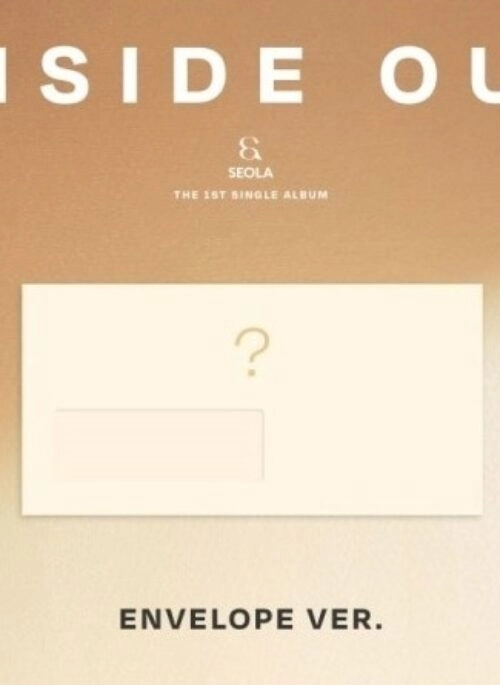 SEOLA 1st Single Album – INSIDE OUT | Envelope