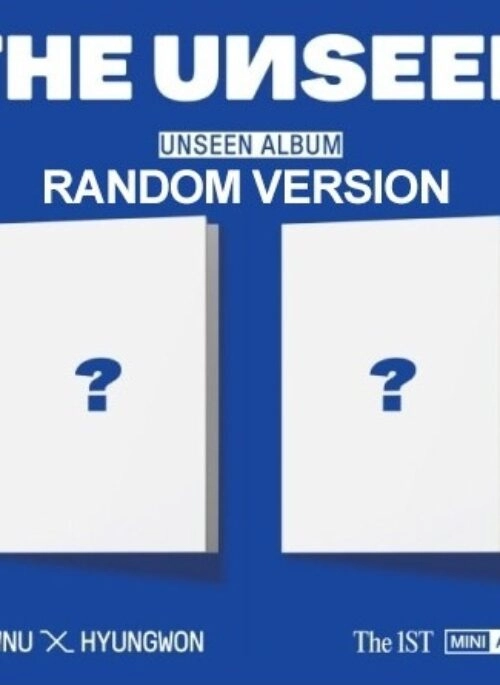 SHOWNU X HYUNGWON 1st Mini Album – THE UNSEEN | Random version