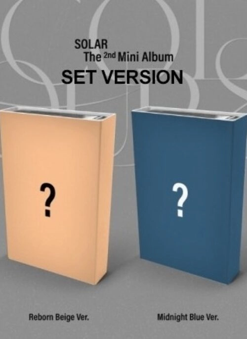 SOLAR 2nd Mini Album – COLOURS | Set version, Platform Nemo