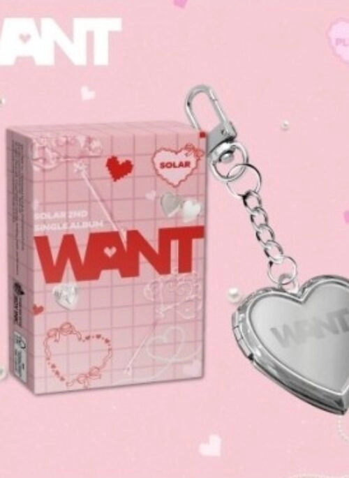 SOLAR 2nd Single Album – WANT | PLVE version