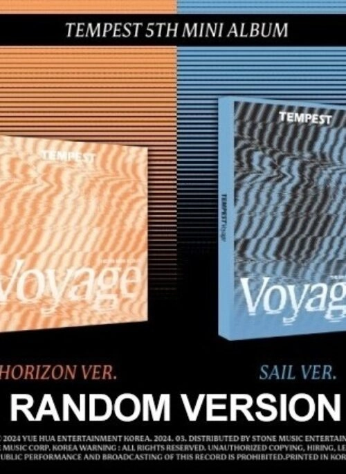 TEMPEST 5th Mini Album - Voyage | Random version