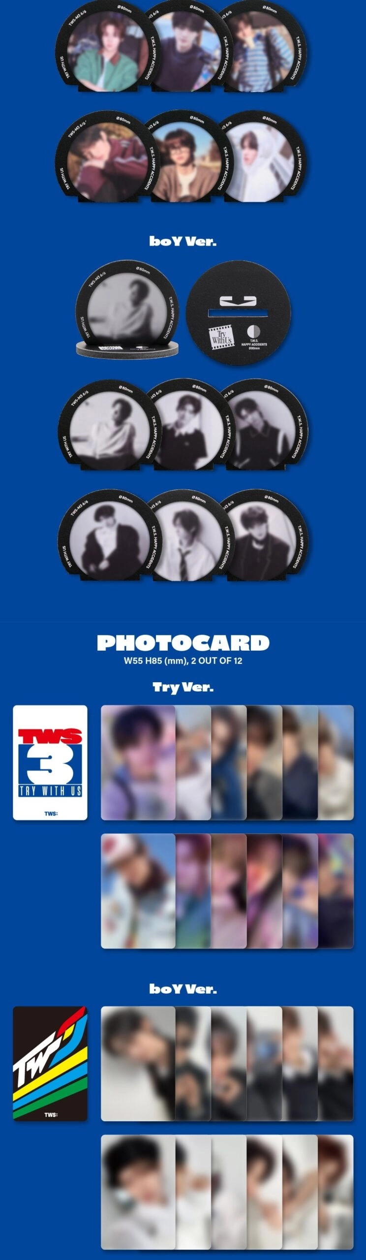 TWS 3rd Mini Album - TRY WITH US | Set version - Fashion Chingu