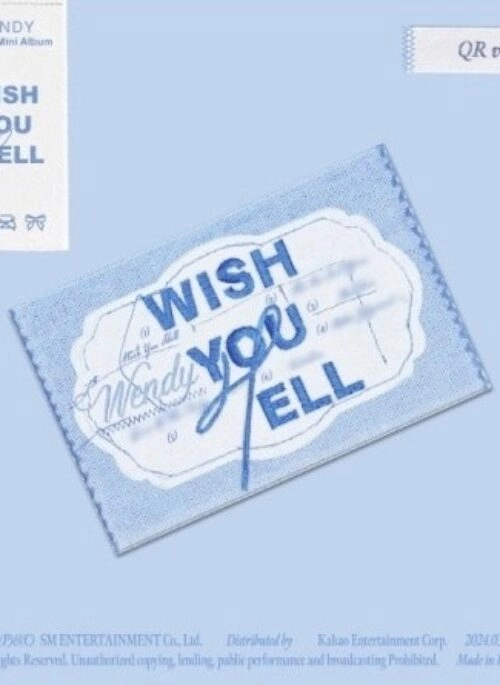 WENDY 2nd Mini Album – Wish You Hell | QR version