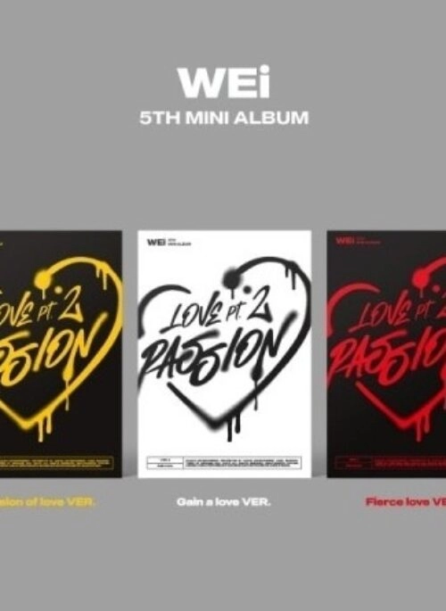 WEi 5th Mini Album – Love Pt.2 : Passion | Set version