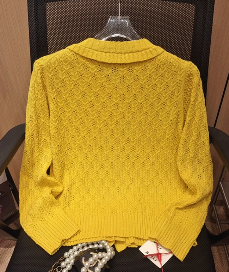BLACKPINKジェニー着用☆YELLOW FLOWER JACQUARD OPS BLACKPINKジェニー着用☆YELLOW FLOWER JACQUARD OPS