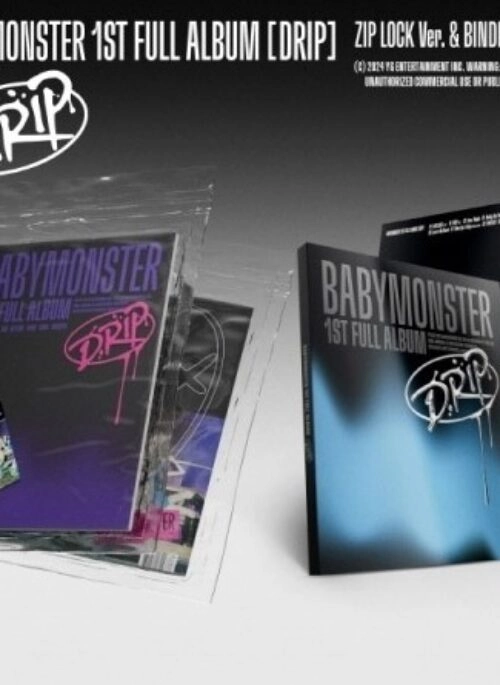 BabyMonster 1st Album - DRIP | Zip Lock Version - Fashion Chingu