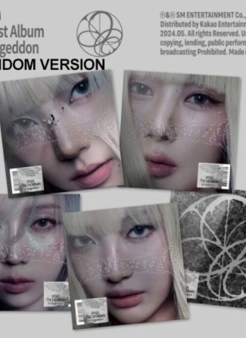 aespa 1st Full Album – Armageddon | MY Power version, Random version