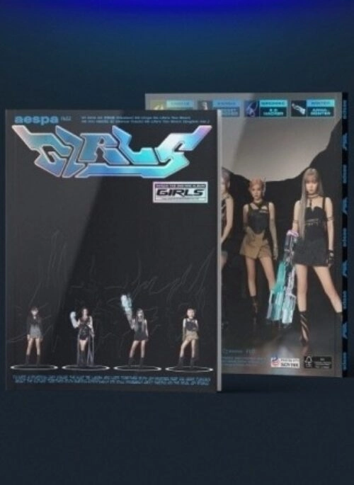 K-POP+アジア aespa Dirty Work Crew Ring ver. aespa Dirty Crew Ring – Official Limited Edition Jewelry Set