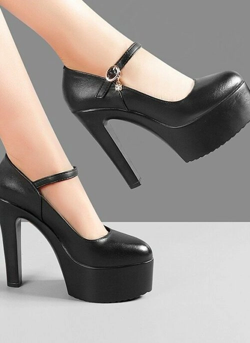Pink Square Toe Slip-On Heels | Jennie - BlackPink - Fashion