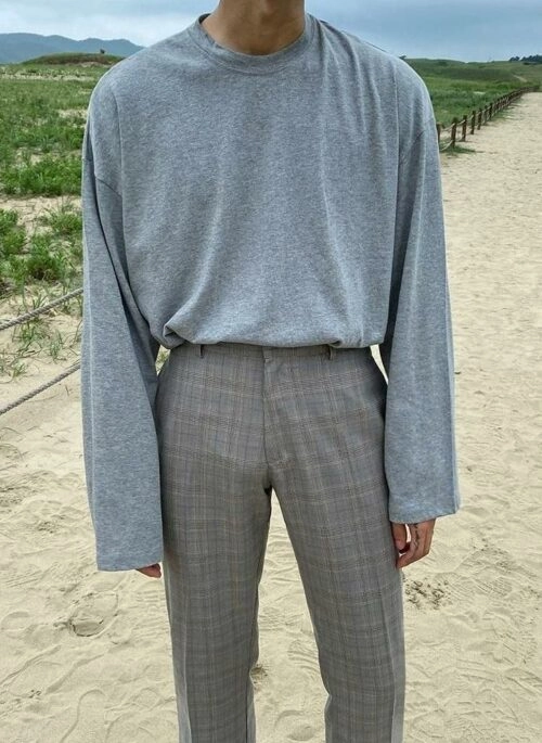 Casual Loose Fit Long Sleeve Tee