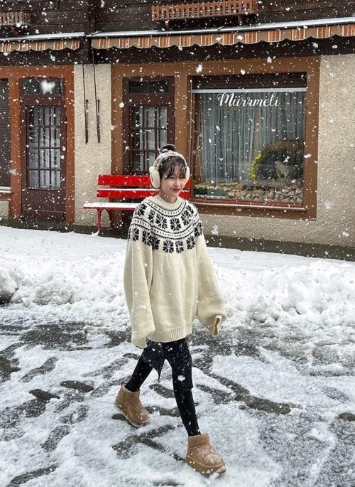 Cozy Knit Pullover Sweater