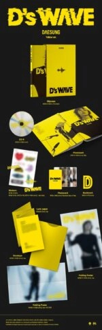 DAESUNG 1st Mini Album - D'S WAVE | Set version - Fashion Chingu