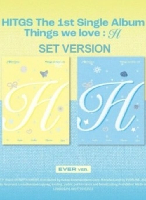 HITGS 1st Single Album – Things we love : H | EVER, Set version
