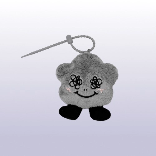 ジス AMORTAGE ポップアップ キーホルダー shumon ブラック JISOO “Amortage” Official Shumon Plush Keychain - Fashion Chingu
