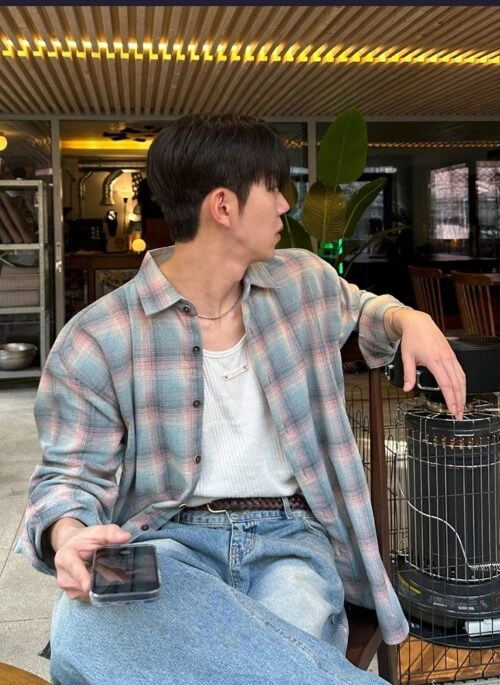 Plaid Long Sleeve Casual Shirt