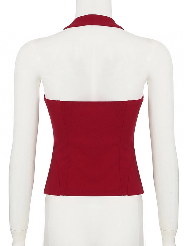 トップス Jennie Jennie red corset tops// Preorder based// Inbox for order