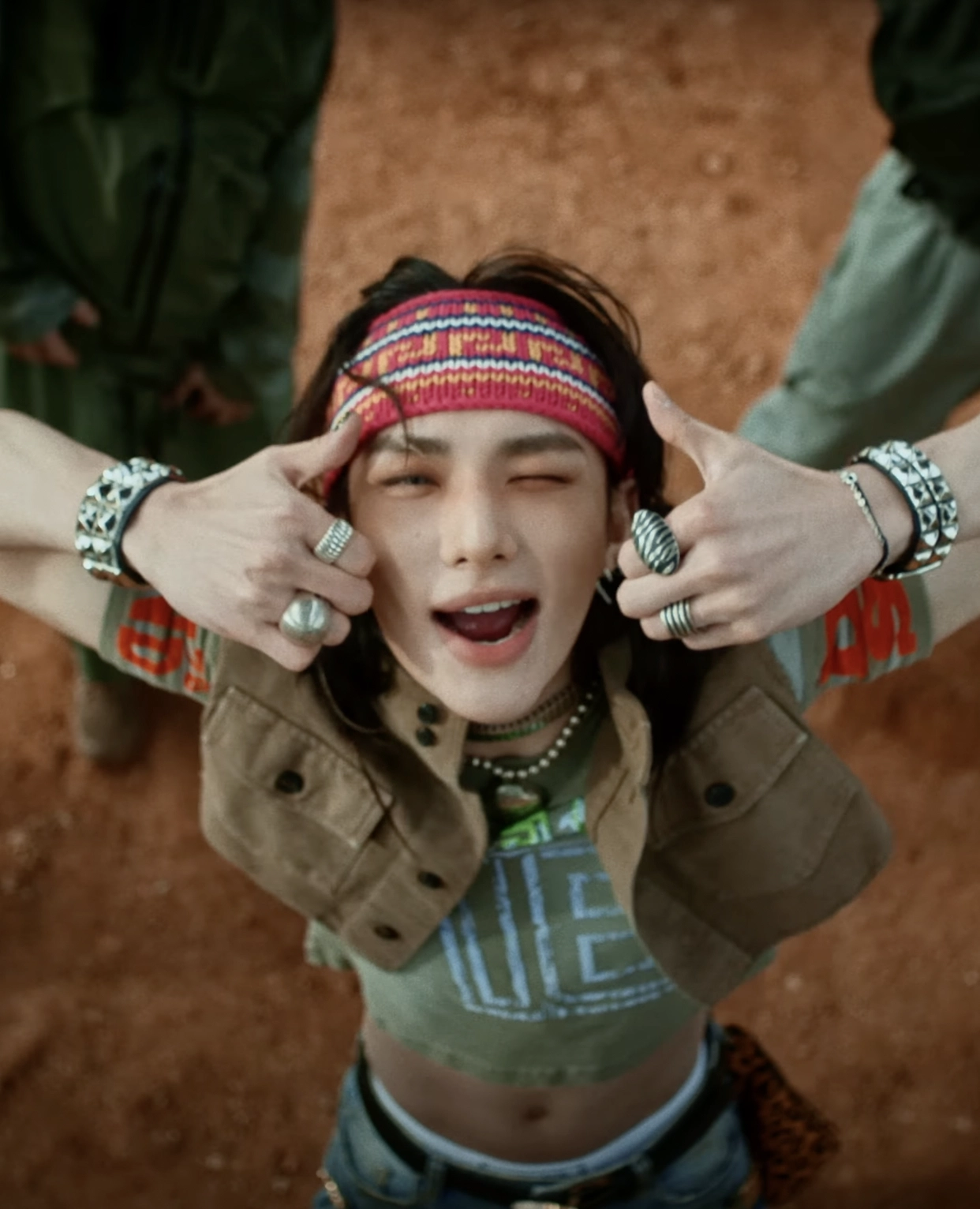 Silver Multi-Layer Adjustable Ring | Hyunjin - Stray Kids