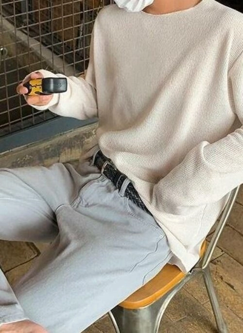 Stylish Knit Long Sleeve Top