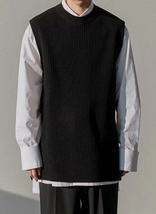 Stylish Knit Sleeveless Vest