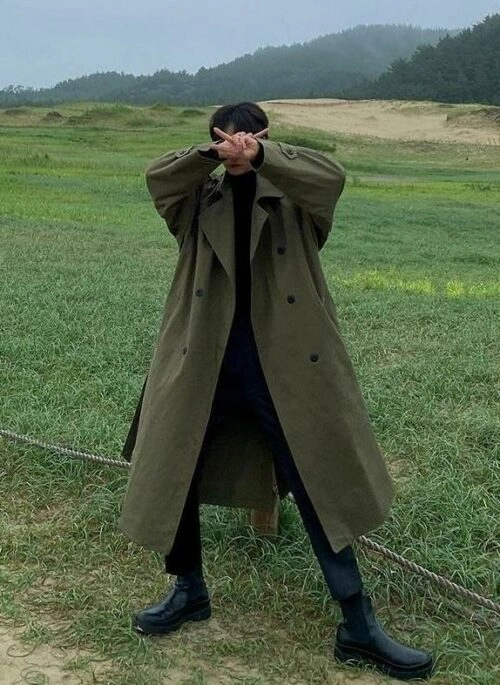 Stylish Loose Fit Trench Coat