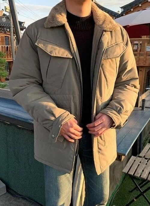 Trendy Cotton Fleece Work Jacket