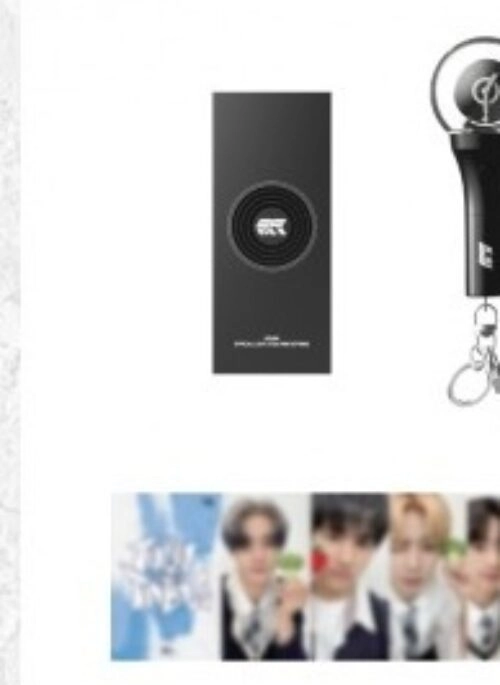 8TURN “TURN TABLE” Official Light Stick Mini Keyring