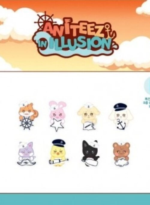 専用ATEEZ teez-mon aniteez jongbear クッション ATEEZ X ANITEEZ POP-UP ANITEEZ IN ICE CITY OFFICIAL MERCH